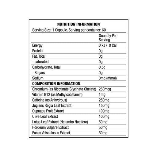 Хаос cutz | Хардкор мазнина горелка - 60 капсули