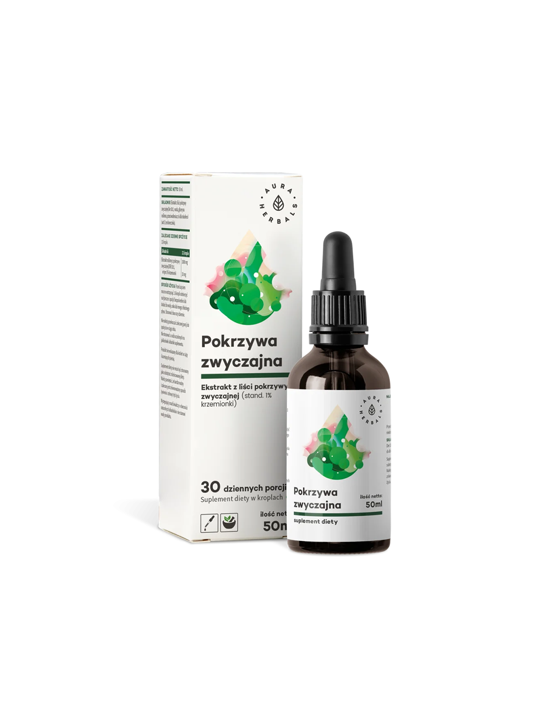 Пикочни пътища - Коприва (листа), 50 мл капки <tc>Aura Herbals</tc>