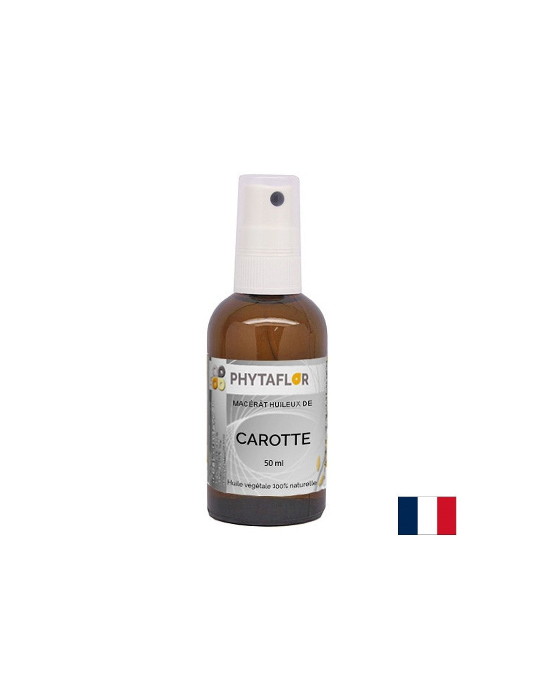 Морково масло Мацерат за естествен тен на кожата, спрей, 50 ml
