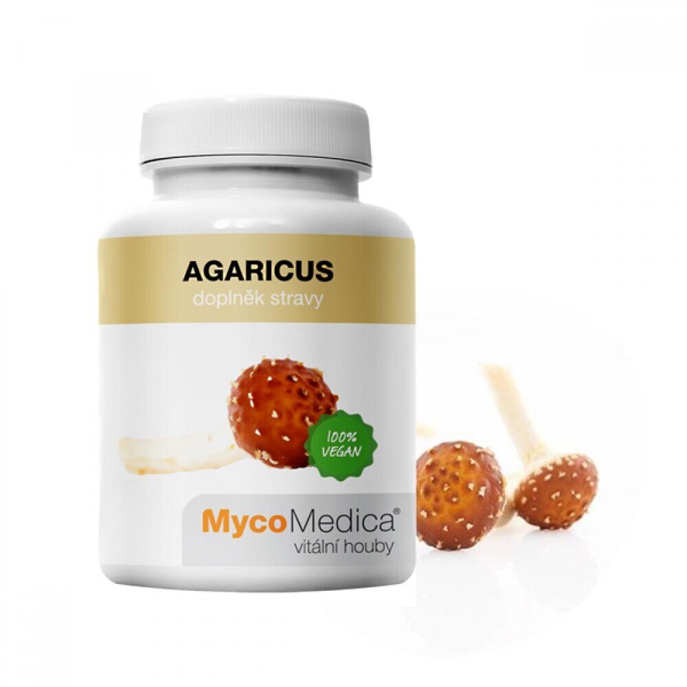 Agaricus 500 mg 90 капсули 30% полизахариди <tc>MycoMedica</tc>