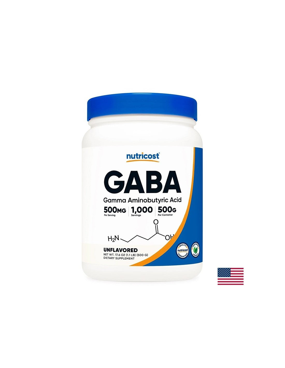 Стрес и добро настроение - GABA (гама -аминообарична киселина), 500 g прах