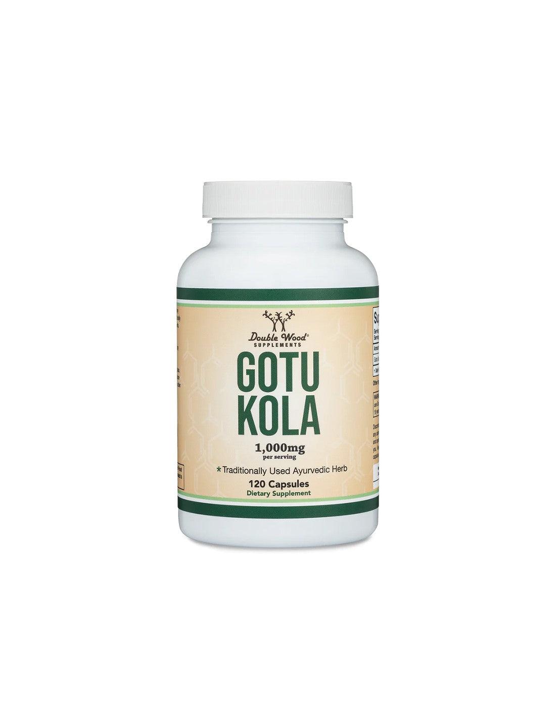 Gotu Kola - циркулация, красива кожа, здраве на мозъка, 500 mg, 120 капсули за 2 месеца прием