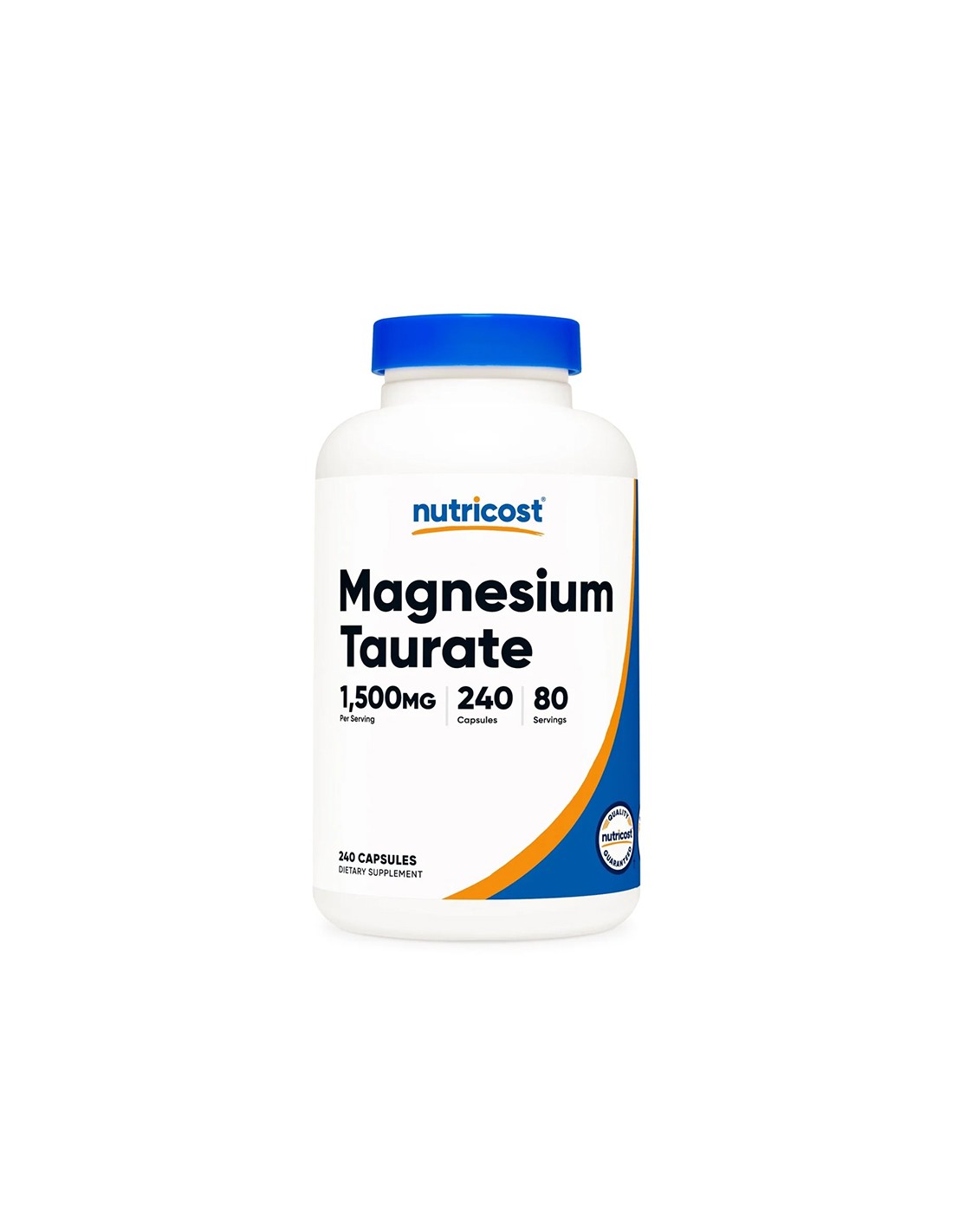 Мускулна, сърдечна и нервна система - магнезий (таурат), 500 mg x 240 капсули