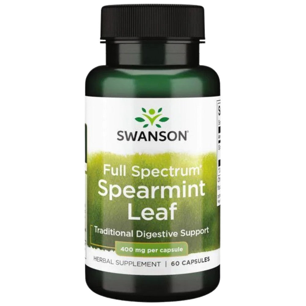 Пълен спектър лист от Spearmint 400 mg 60 капсули
