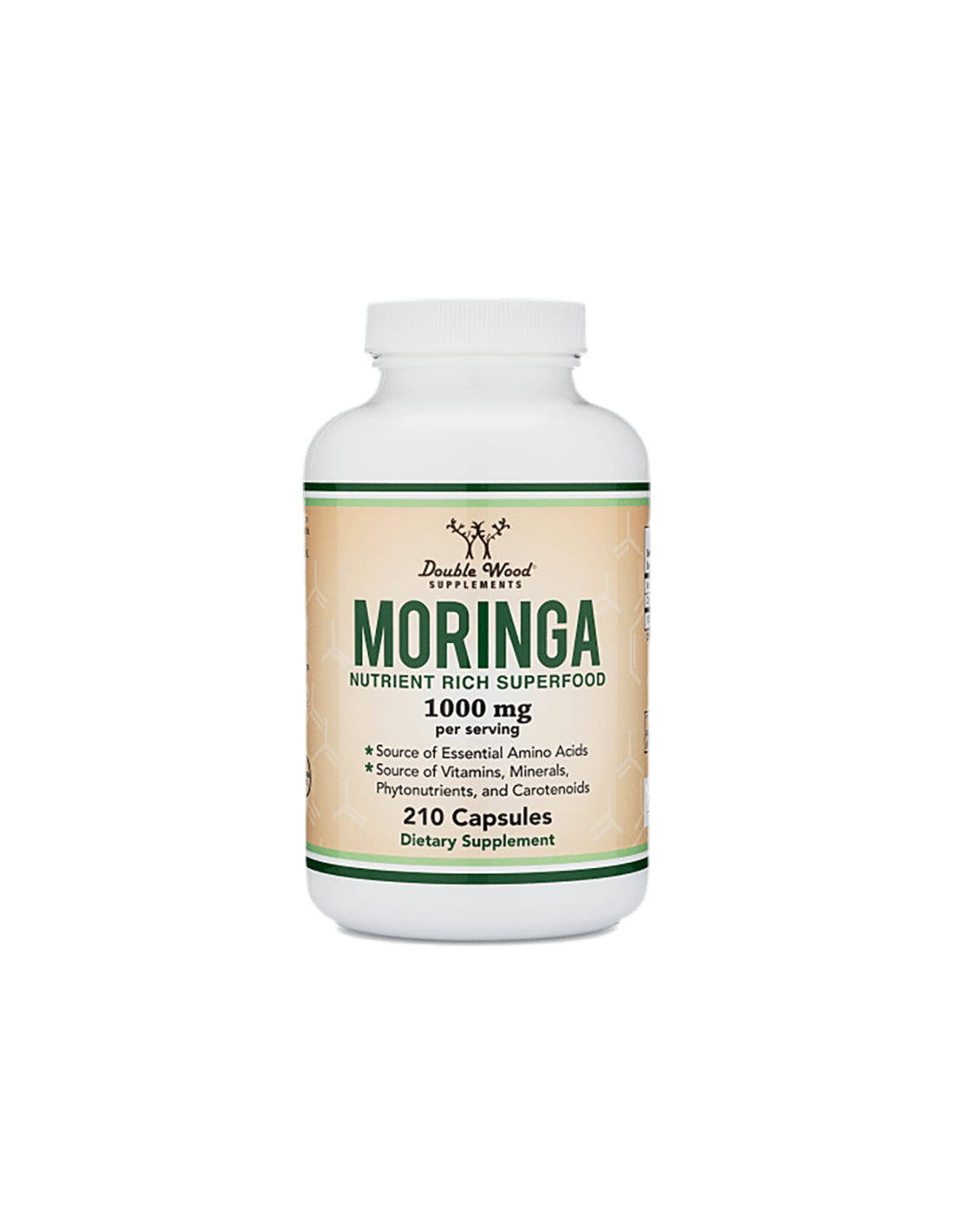 Moringa/ Moringa, 210 capsules Double Wood - Nutra Best Europe