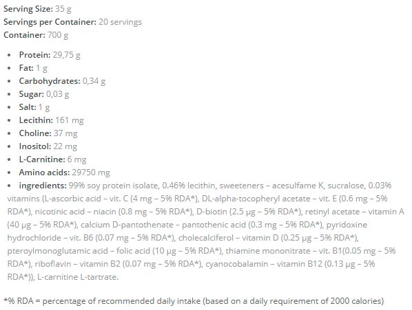 Sojavit 85 - 700 грама