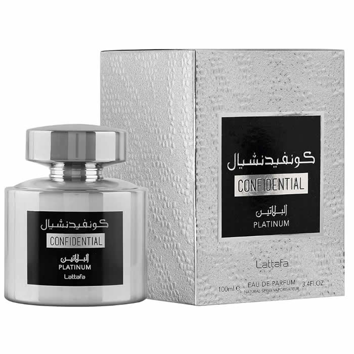 <tc>LATTAFA</tc> CONFIDENTIAL PLATINUM EDP СПРЕЙ 100 МЛ