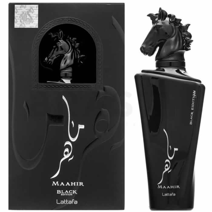 <tc>LATTAFA</tc> MAAHIR BLACK EDP СПРЕЙ 100МЛ