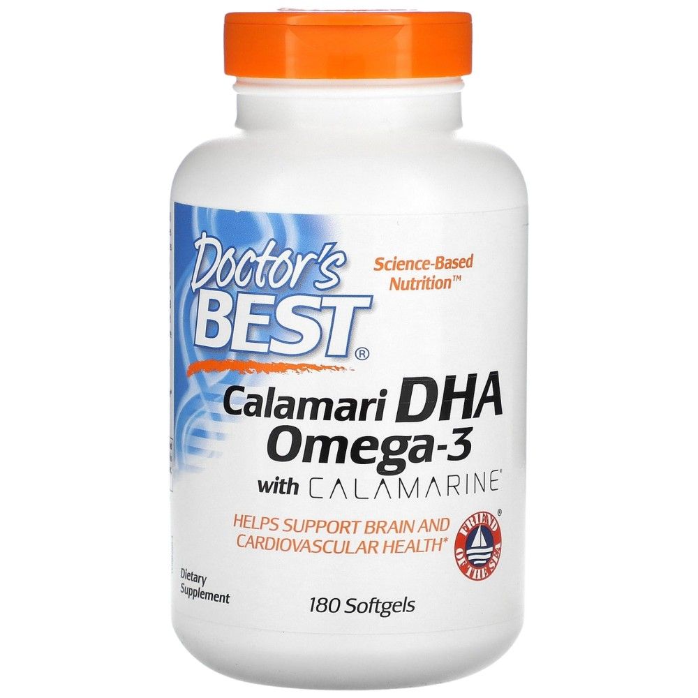 Най -добър DHA 500 mg / от Calamari - 60 гел капсули