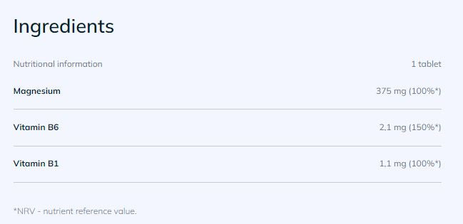 Magmax B6/20 ефервесцентни раздели - 0