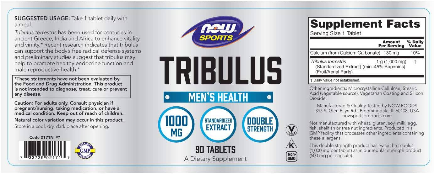 Tribulus 1000 mg - 90 таблетки
