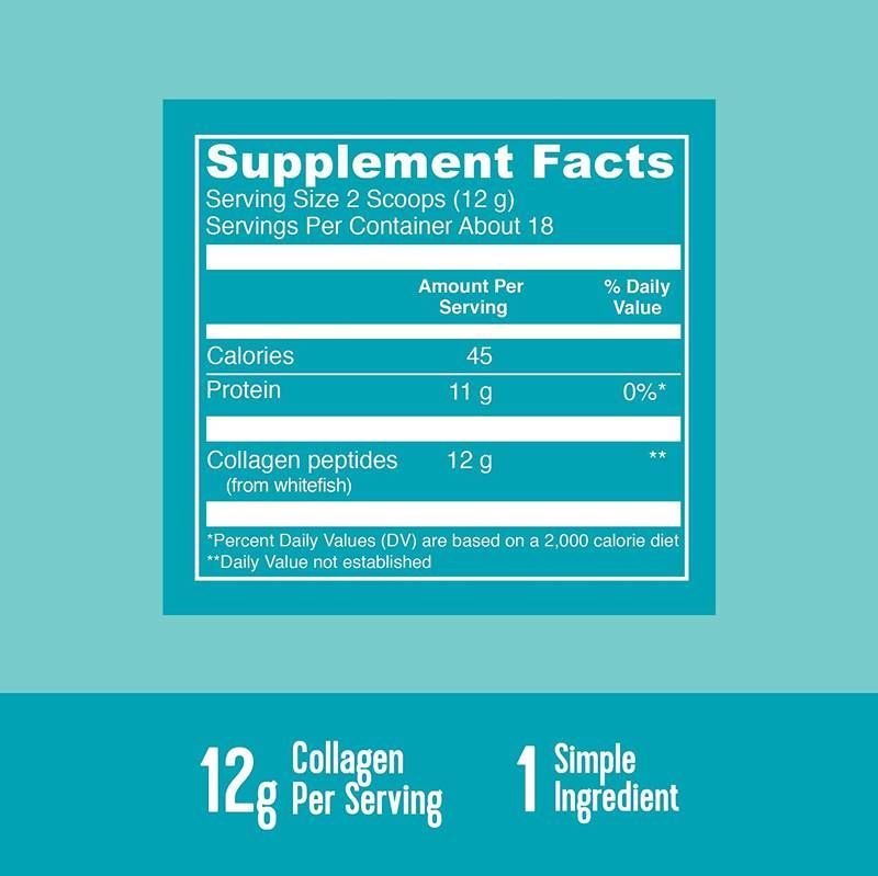 Морски колаген / хидролизиран рибен колаген - 221 грама