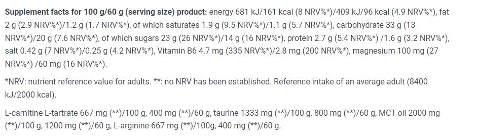 Енергиен гел Pro/60 g