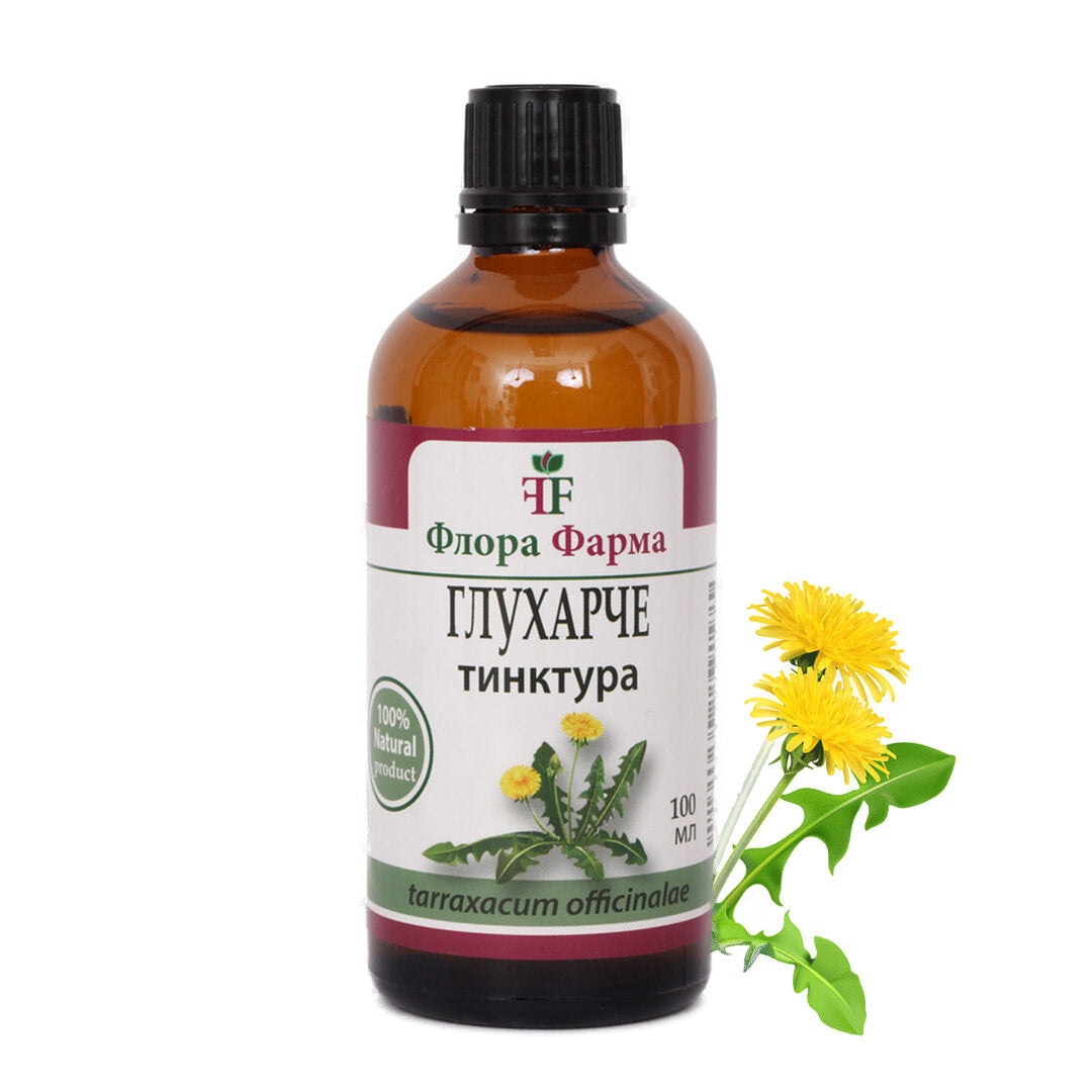 Глухарче 750 mg - тинктура 100 мл флора ферма