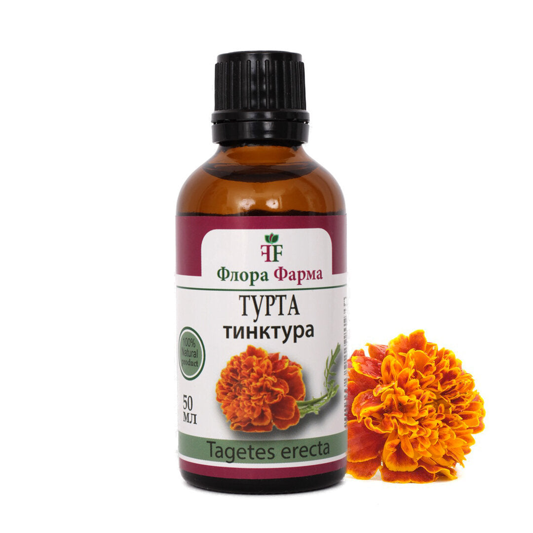 Торта 750 mg / цвят / - тинктура 50ml флора ферми
