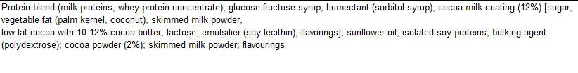 Увеличете 31% с висок протеинов бар - 55 грама