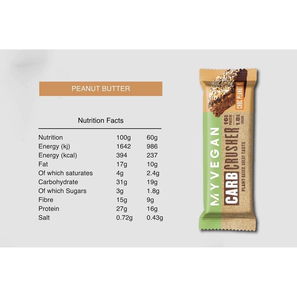 Веган въглехидрати - 60 грама