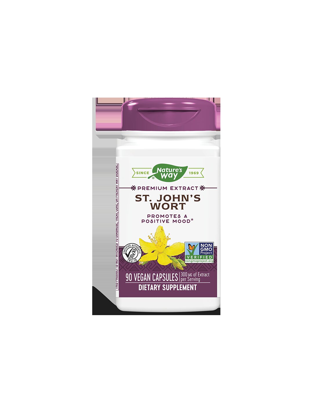 St. John's Wort 420 mg - 90 capsules - Nutra Best Europe