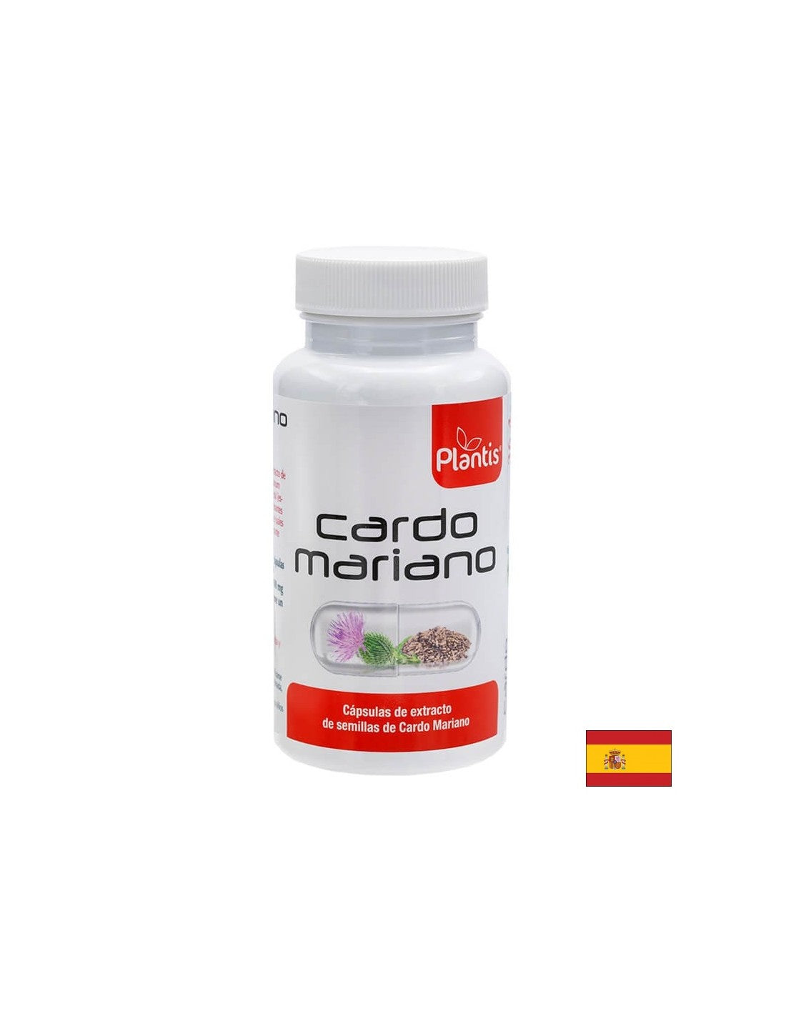 Млечен трън (80% Силимарин) - За здрав черен дроб - Cardo Mariano Plantis®, 100 mg, 90 капсули