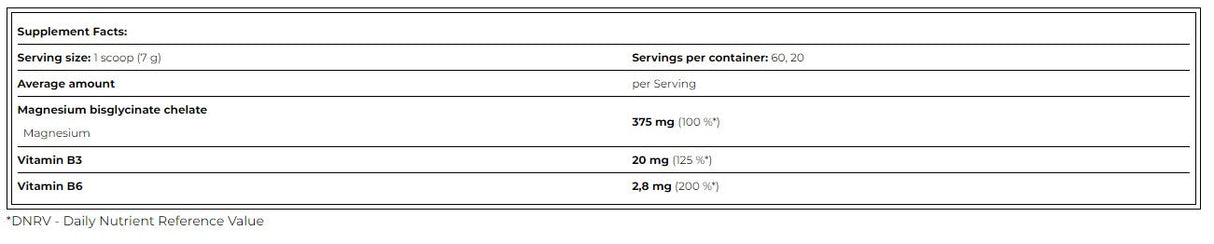 Magnechel/Magnesium bisglicinate хелат/20 x 7 g