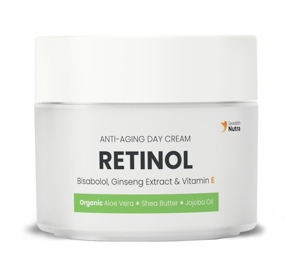 Day Cream with Retinol, Hyaluronic Acid and Collagen 50 ml Swedish Nutra - Nutra Best Europe