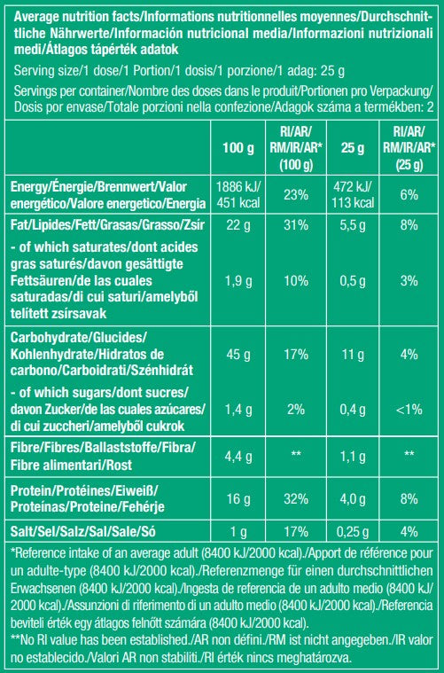 Протеинови тортила чипове/50 g