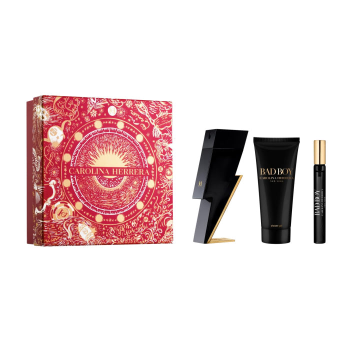 <tc>CAROLINA HERRERA</tc> Bad Boy Тоалетна вода спрей 100 ml комплект 3 части 2023 г.