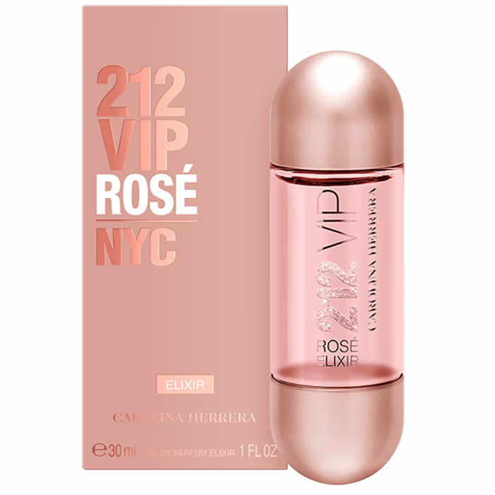<tc>CAROLINA HERRERA</tc> 212 Vip Rosé Elixir парфюмна вода спрей 30 мл