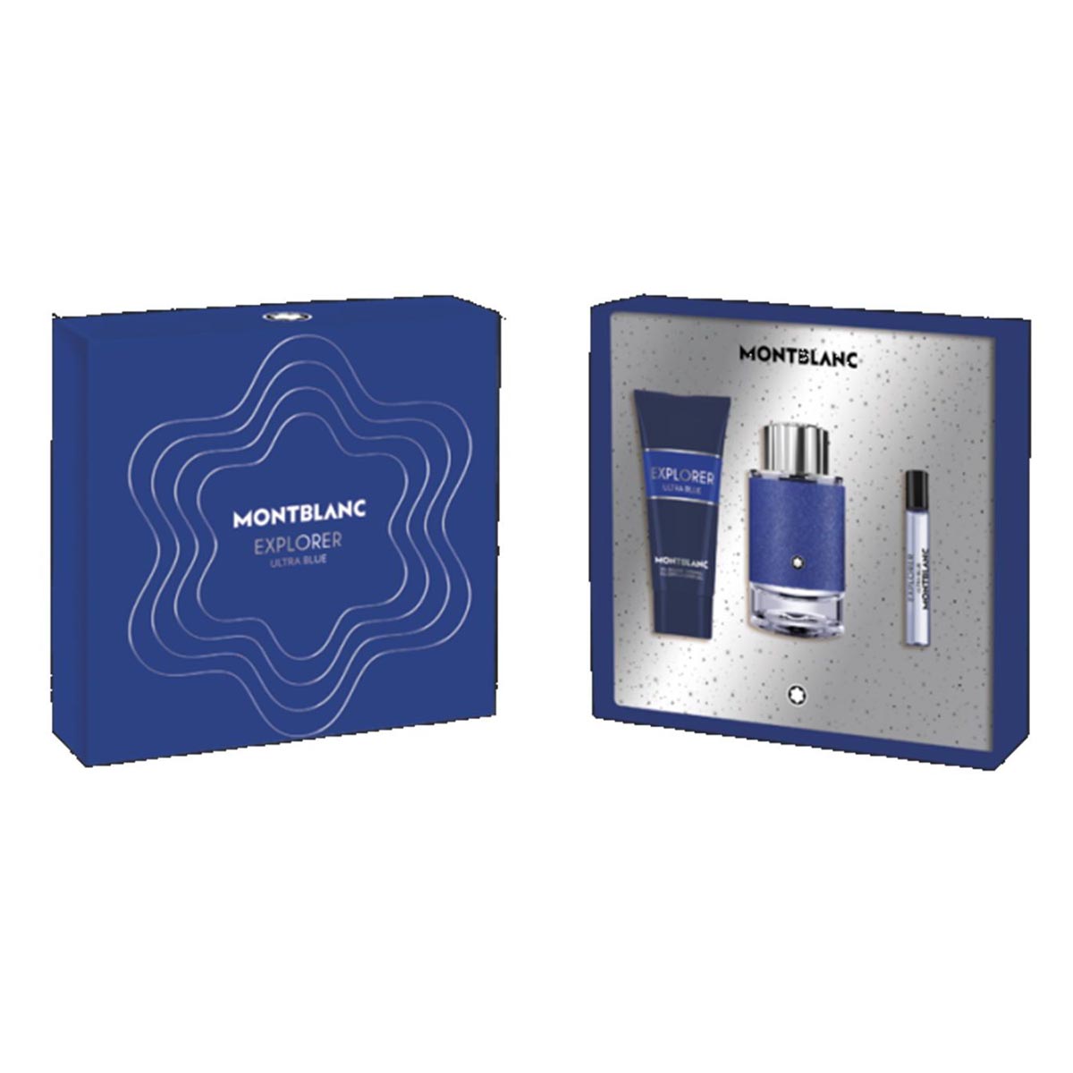 <tc>MONTBLANC</tc> Explorer Blue Eau De Parfum Pour Homme 100 ml Спрей Balsamo After Shave 150 ml Miniatura 4 5 ml