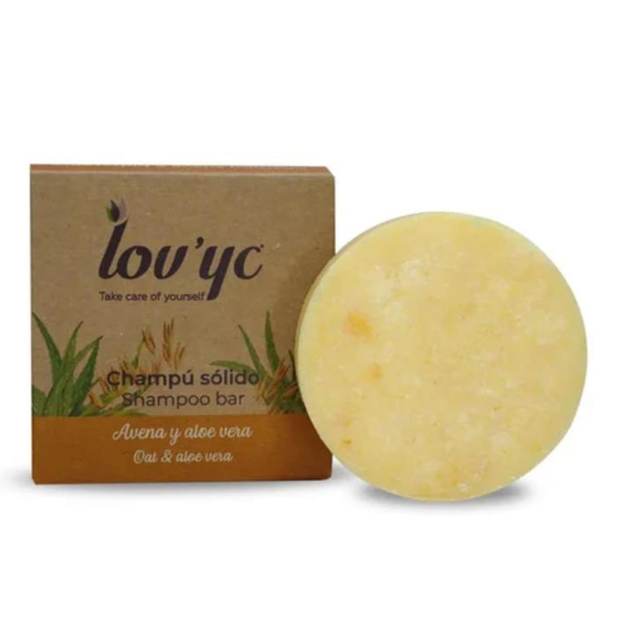 Elie Saab Lovyc Avena y Aloe Vea Champu Solido 50g