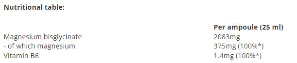 Chela - Mag B6 Cramp Shot Sport Edition Box/9 x 25 ml - стъкло - 0.2