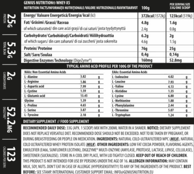 Сурованка -X5 - 900 грама