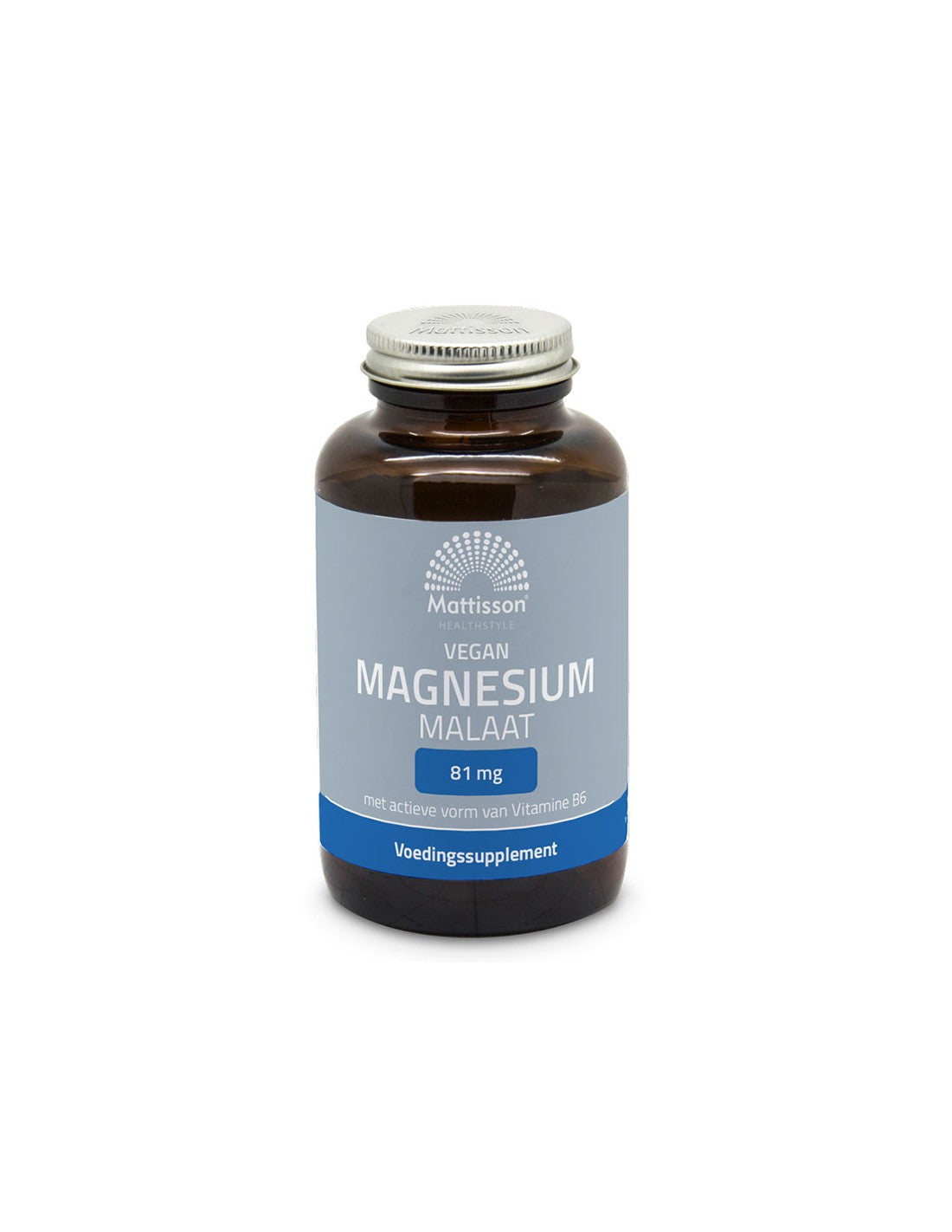 Сърдечна, нервна и мускулна функция - Магнезий (малат), 90 капсули <tc>Mattisson Healthstyle</tc>