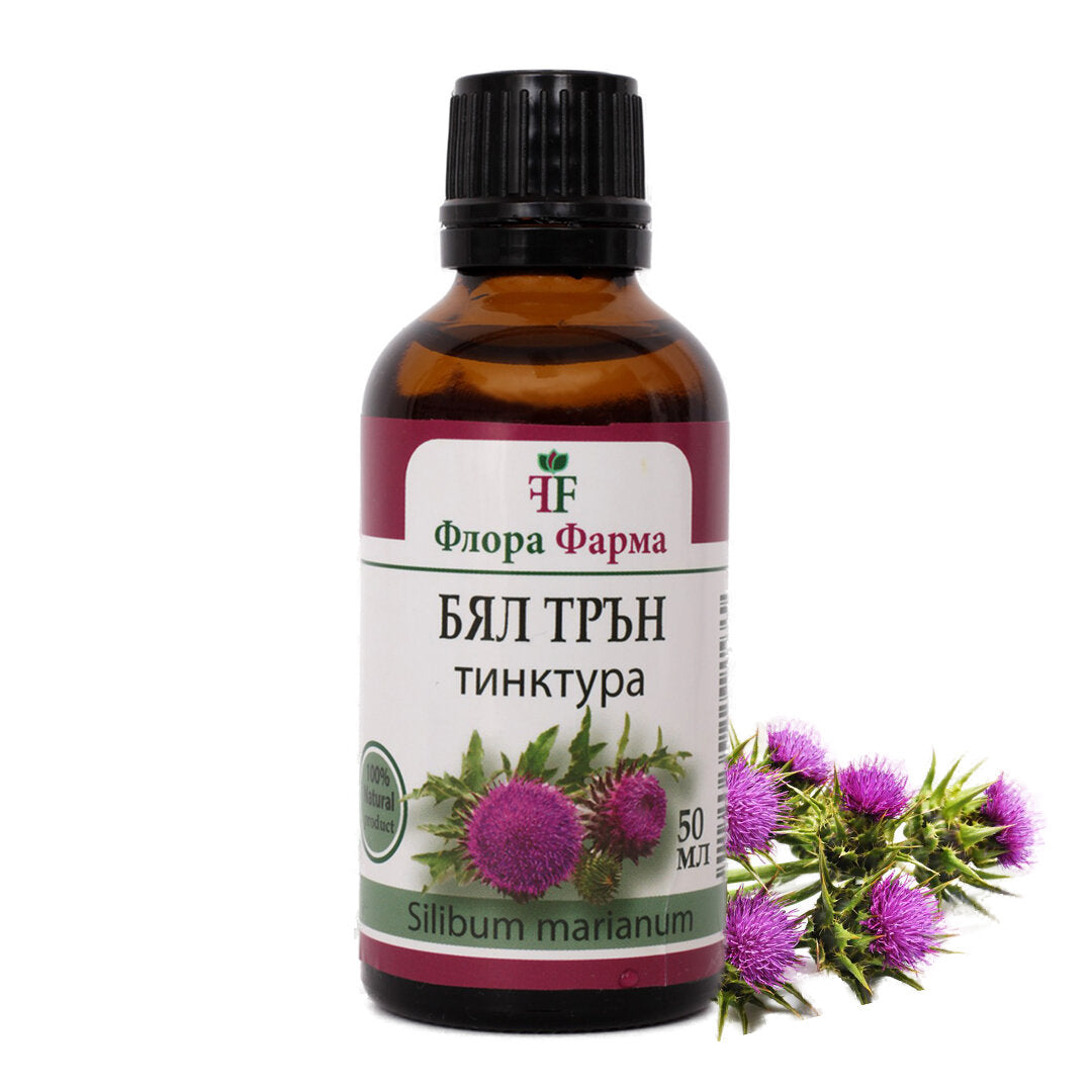 Млечен трън 900 mg - Тинктура 50ml флора ферми
