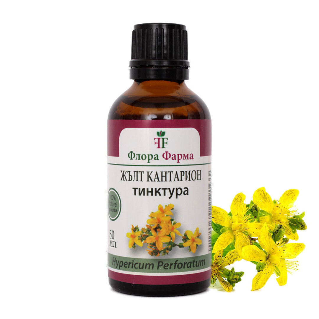 Сейнт Джон е каорд 900 mg - тинктура 50ml флора ферми