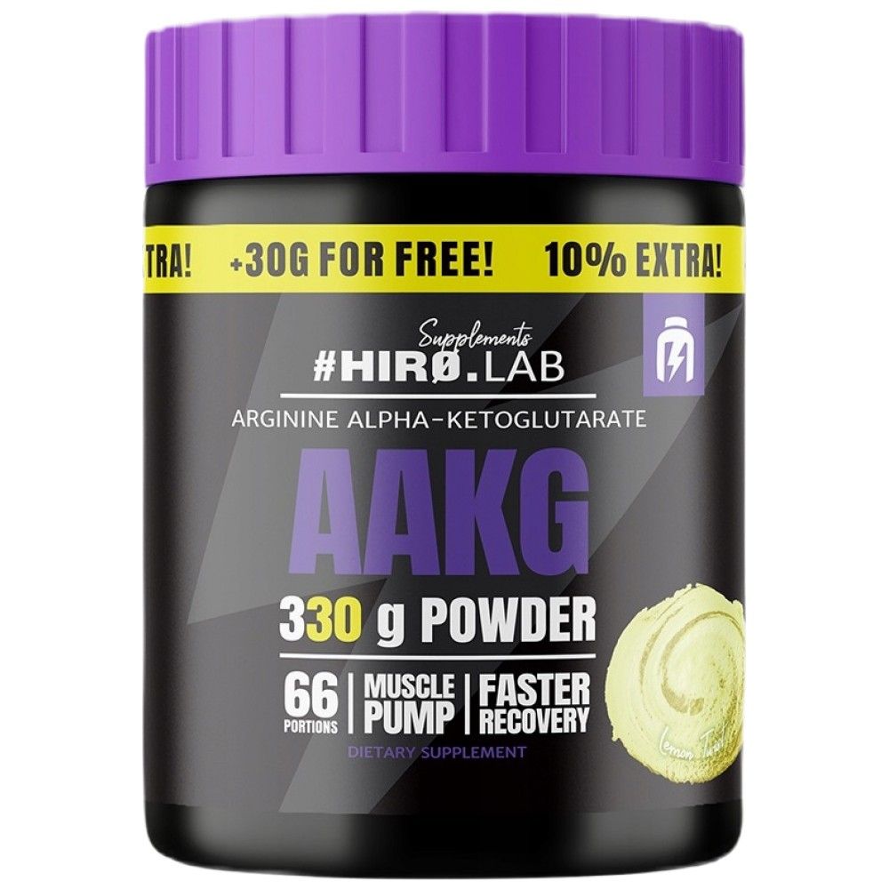 Aakg Powder | Аргинин алфа -кетоглутарат - 330 грама