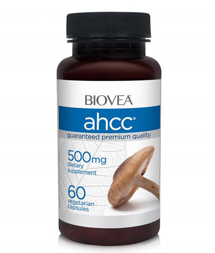 AHCC 500 mg Формула за имунитет на гъби / 60 капачки