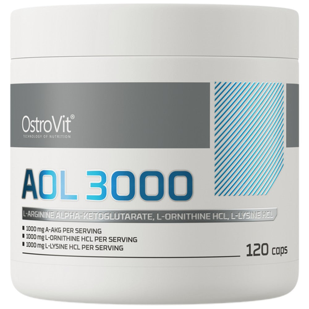 AOL 3000 mg / аргинин орнитин лизин 120 капсули
