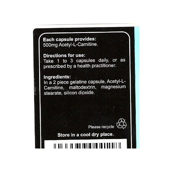 Ацетил L -карнитин 500 mg - 90 капсули