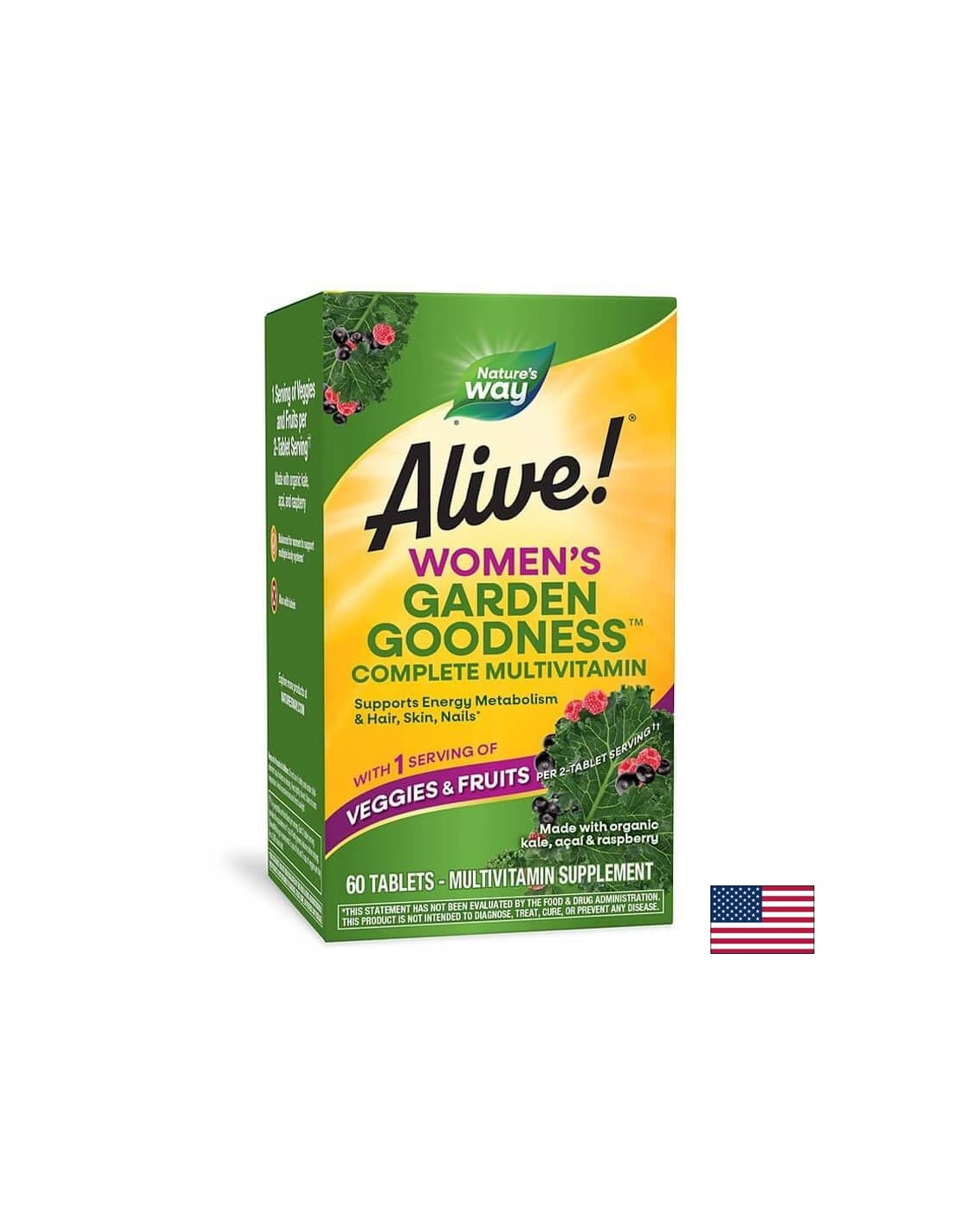 <tc>Alive</tc>! Garden Goodness Women's Multi - 60 таблетки