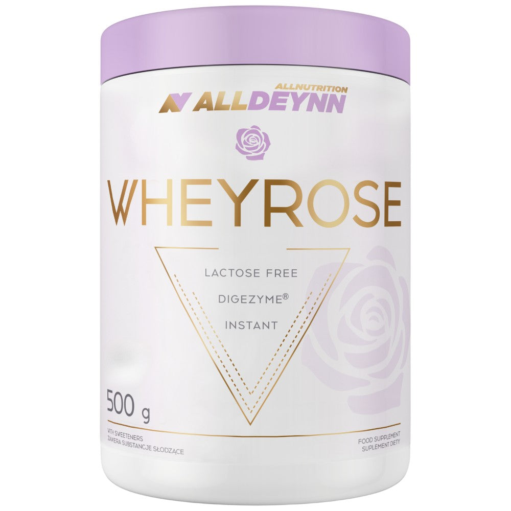 Alldeynn | Wheyrose - без лактоза протеин с дигезим - 500 грама