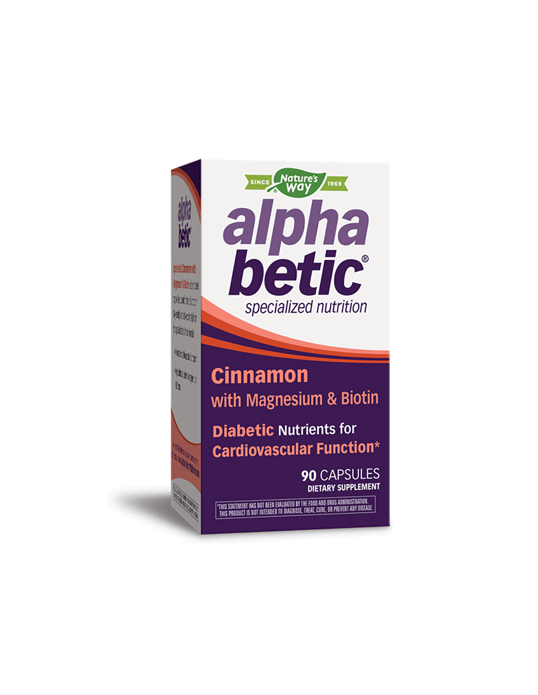 За диабет - канела с магнезий и биотин алфа betic®, 90 капсули