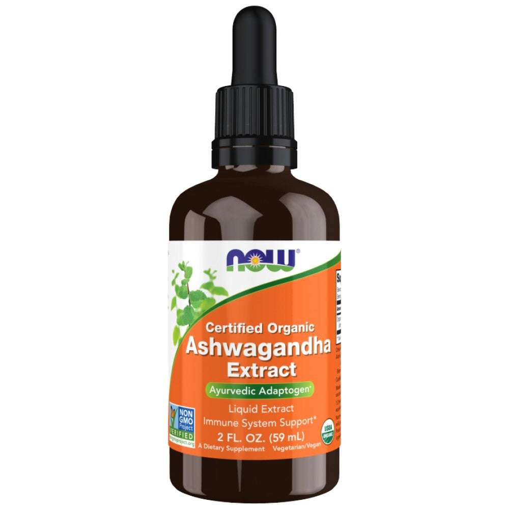 Ashwagandha Extract Liquid | Сертифициран органичен - 59 ml