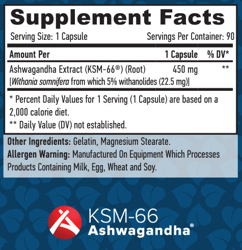 Ashwagandha KSM-66 /90 капачки