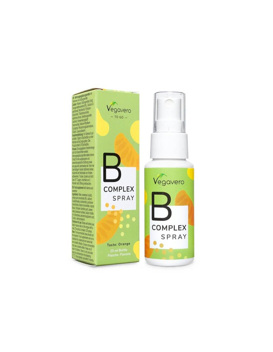 B Complex/ Витамин B комплекс/ Орален спрей, 25 ml, 100% веган <tc>Vegavero</tc>