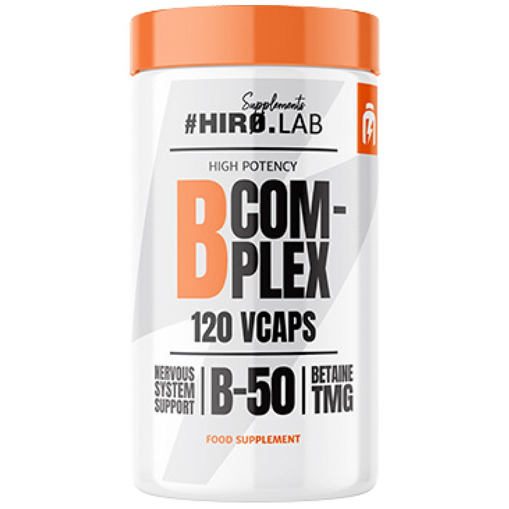 B-Complex B-50 | Висока потентност 120 капсули