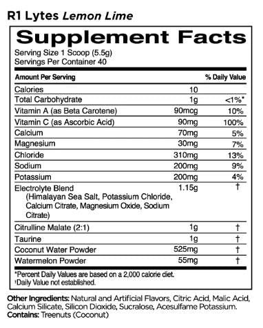Lytes+ | Премиум поддръжка за попълване на електролити с цитрулин и таурин - 220 грама