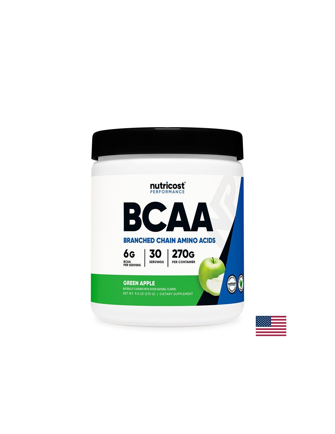 Мускулна маса - BCAA, 270гр <tc>Nutricost</tc>