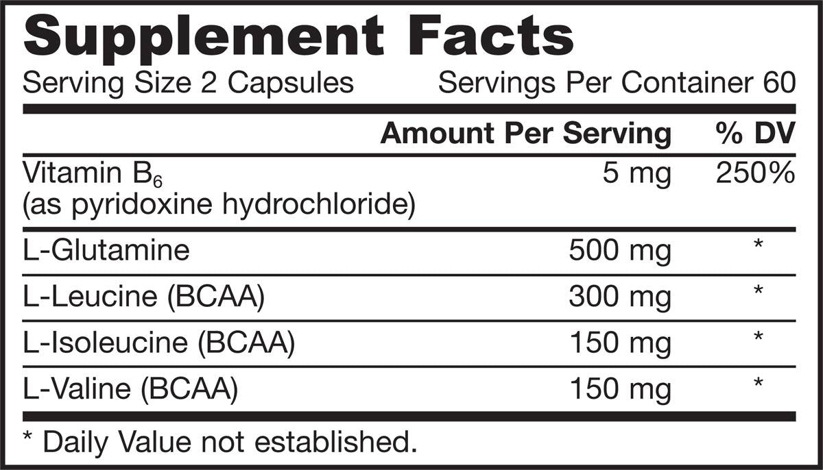 BCAAS / Глутамин 120 капсули