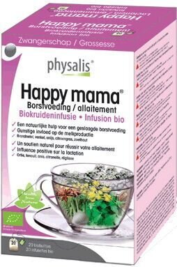 BIO HAPPY MAMA / Чай за кърмачки Био х 20 бр. - <tc>Physalis</tc>